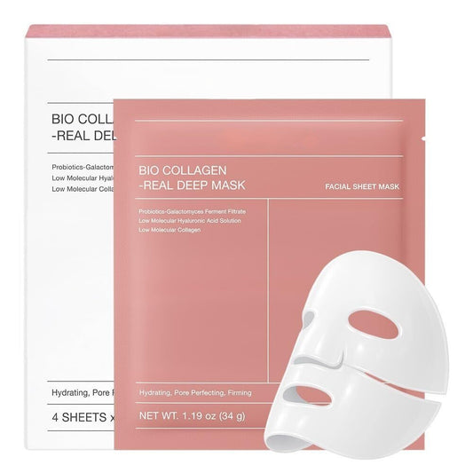 Premium Overnight Bio-Collagen Recovery Mask Set (4pcs)