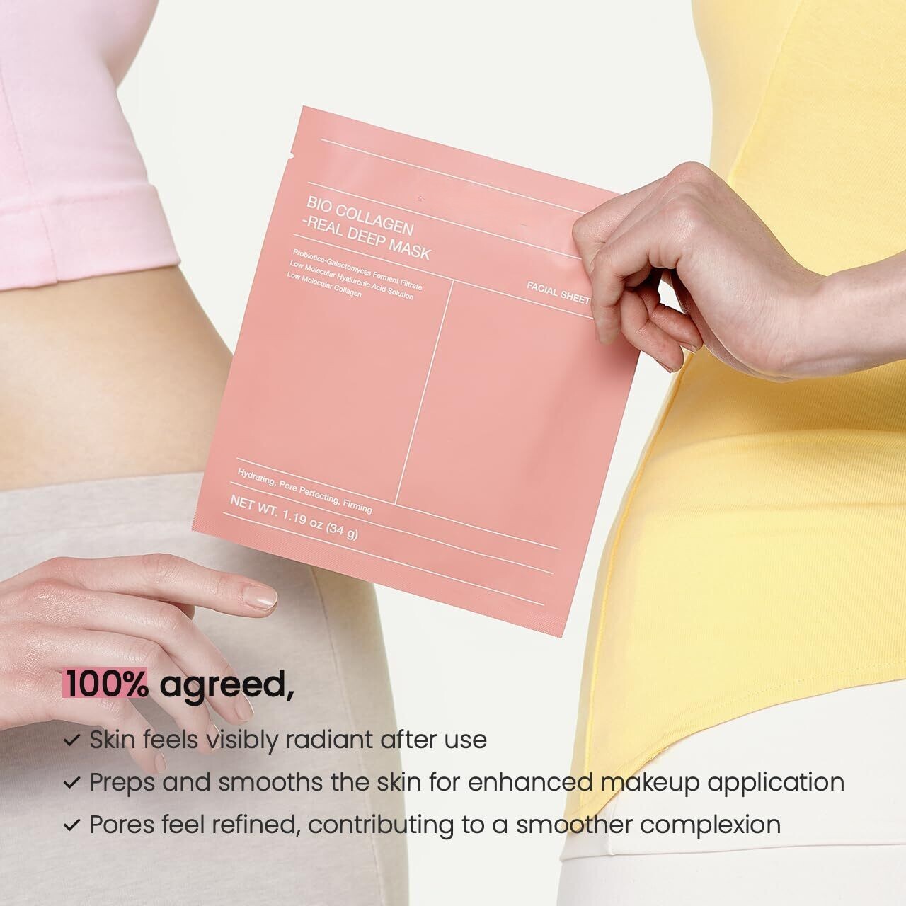Premium Overnight Bio-Collagen Recovery Mask Set (4pcs)